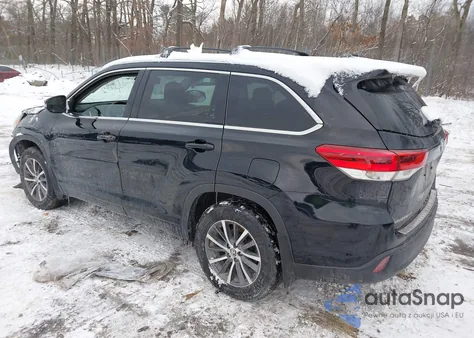 2017 Toyota Highlander Xle from USA, damaged, VIN 5TDJZRFH4HS391111